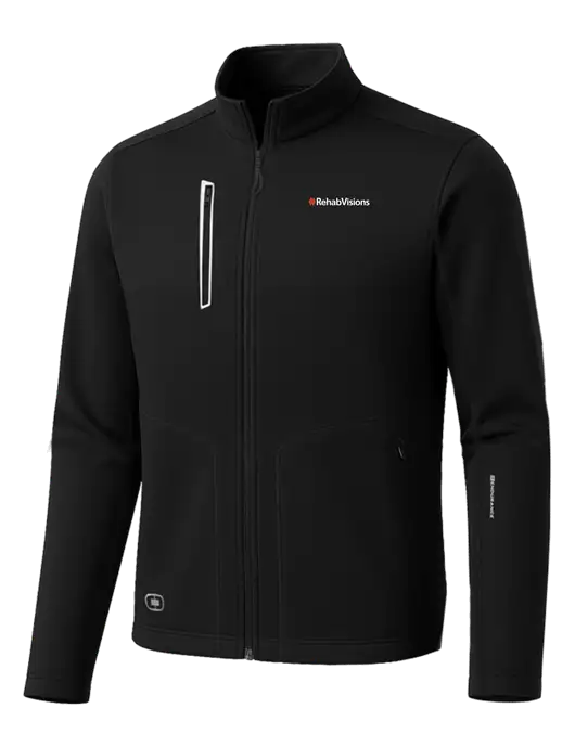 OGIO Blacktop Endurance Fulcrum Full-Zip w/RehabVisions Logo