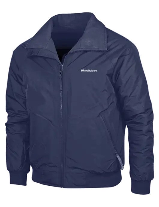 Navy/Navy Classic Challenger Jacket w/RehabVisions Logo