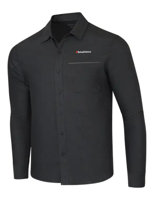 OGIO Blacktop Urban Shirt  w/RehabVisions Logo