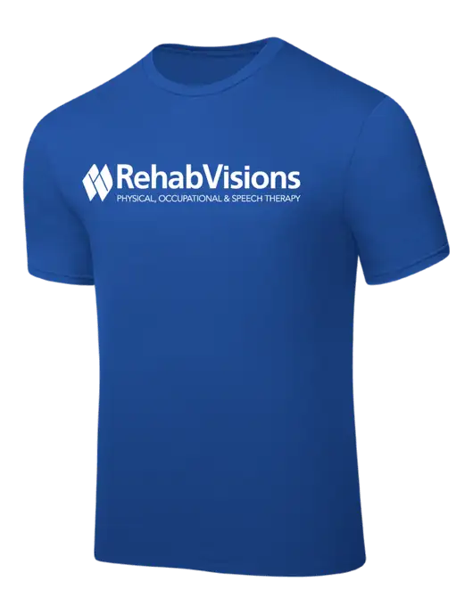 Royal PosiCharge Competitor Tee w/RehabVisions Logo