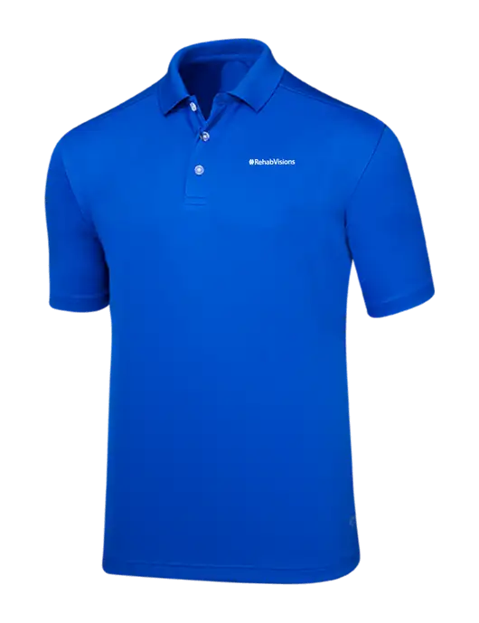 Callaway Core Royal Blue Performance Polo w/RehabVisions Logo