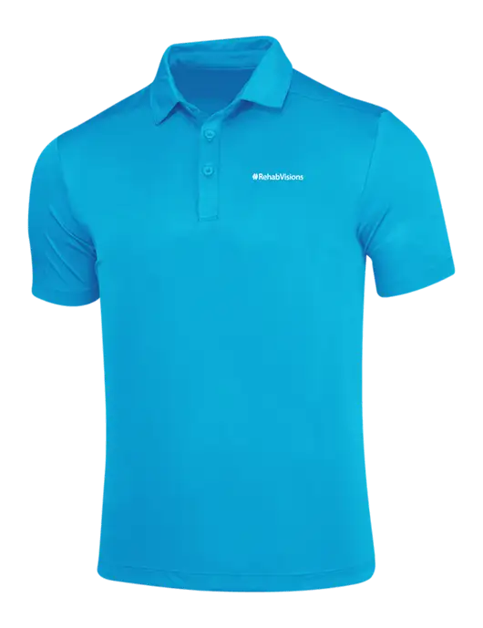 Sapphire Posi-UV Pro Polo w/RehabVisions Logo