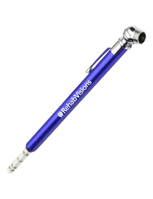 Quick View Royal Tire Gauge w/RehabVisions Logo