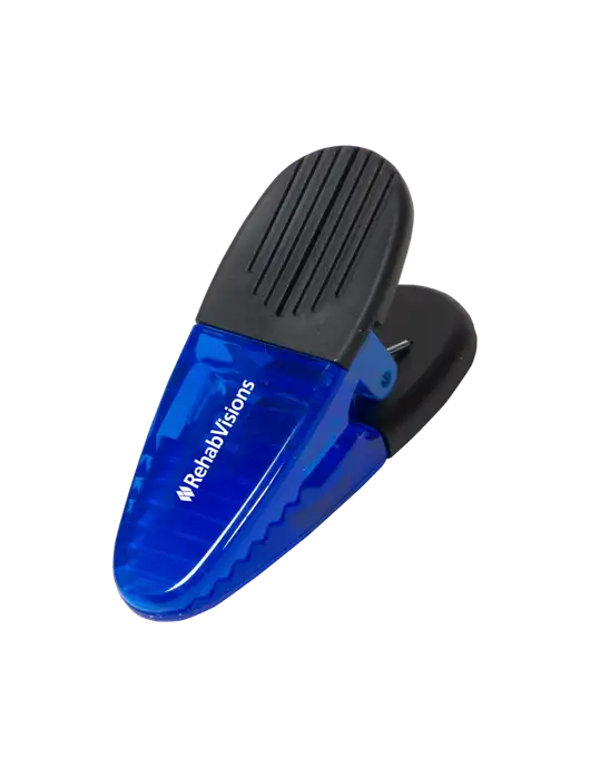 Magnetic Royal Power Clip w/RehabVisions Logo