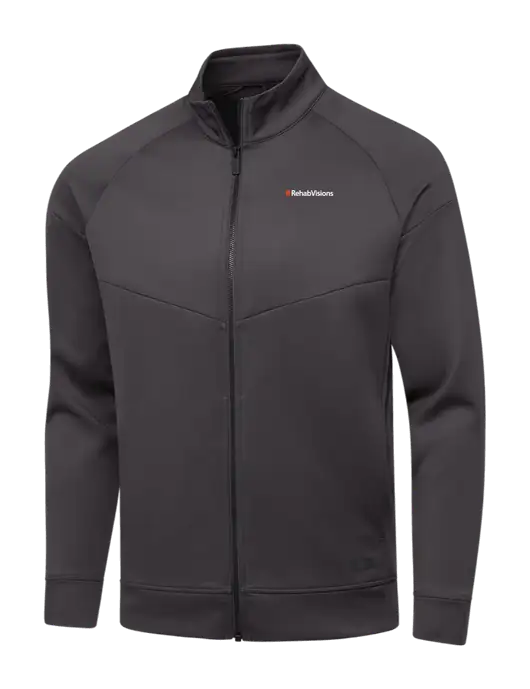OGIO Dark Grey Endurance Modern Performance Full-Zip w/RehabVisions Logo