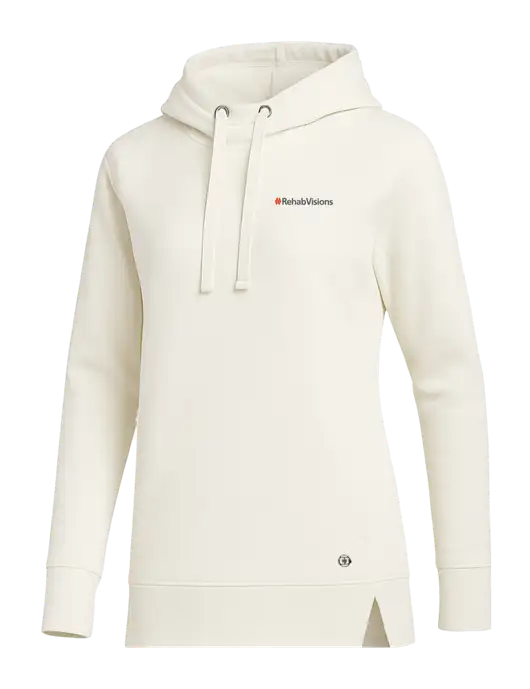 OGIO Ivory Luuma Pullover Fleece Hoodie w/RehabVisions Logo