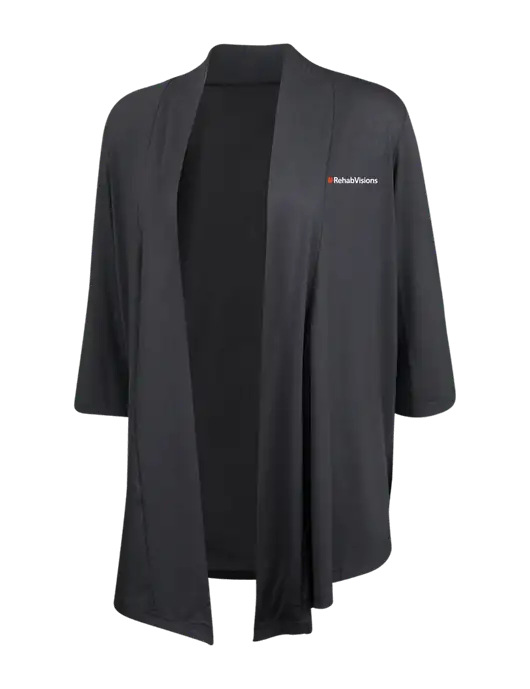 Grey Smoke Womens Concept Shrug w/RehabVisions Logo