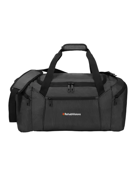Slim & Lite Dark Grey Duffel    w/RehabVisions Logo
