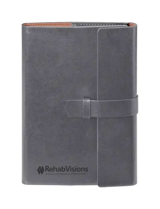Fabrizio Grey 6.875 x 9.56 Portfolio w/RehabVisions Logo
