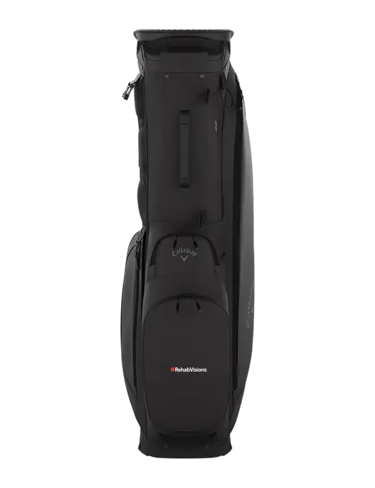 Callaway Fairway C Black Stand Golf Bag w/RehabVisions Logo