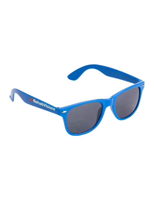 Daytona Blue Sunglasses w/RehabVisions Logo