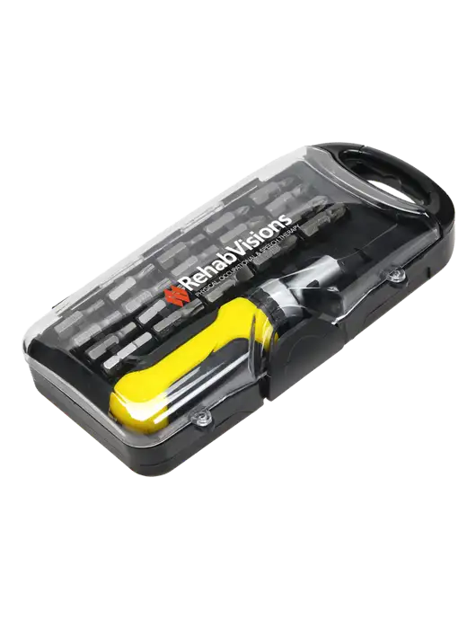 Artisan Black Screwdriver Set w/RehabVisions Logo