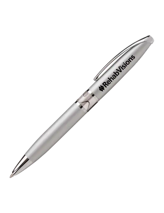 Illusion Silver Pen - Black Ink w/RehabVisions Logo