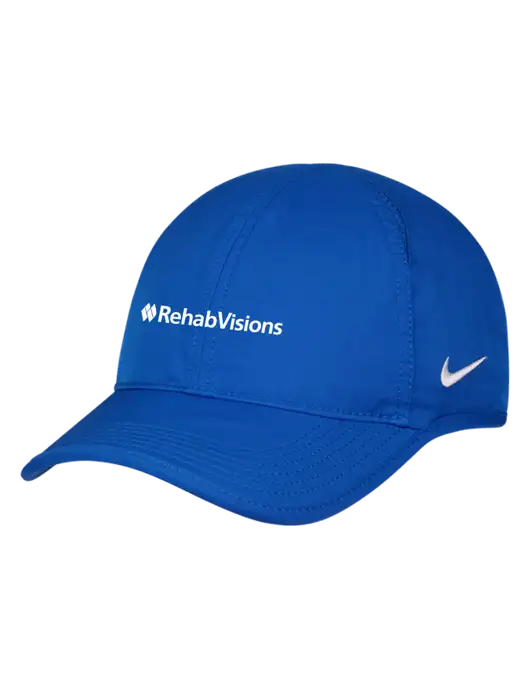 Nike Royal Featherlight Cap w/RehabVisions Logo
