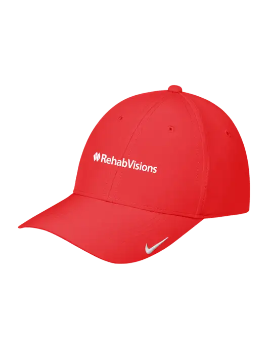 Nike Red Dri-FIT Legacy Cap w/RehabVisions Logo