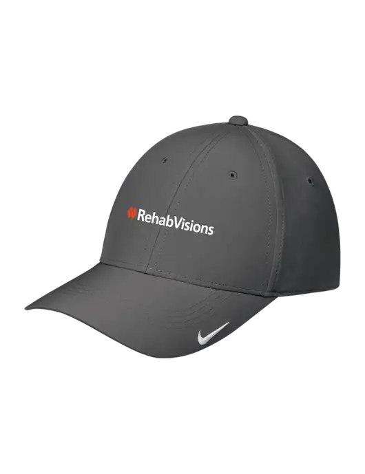Nike Dark Grey Dri-FIT Legacy Cap w/RehabVisions Logo