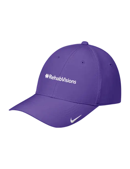 Nike Purple Dri-FIT Legacy Cap w/RehabVisions Logo