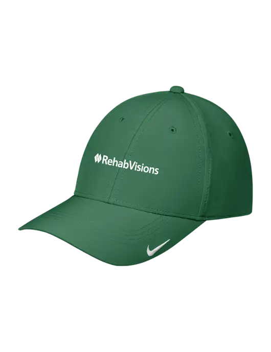 Nike Dark Green Dri-FIT Legacy Cap w/RehabVisions Logo