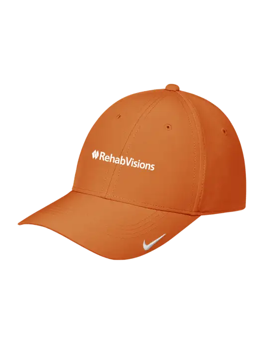 Nike Burnt Orange Dri-FIT Legacy Cap w/RehabVisions Logo