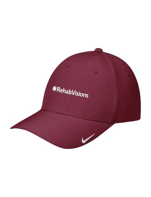 Nike Maroon Dri-FIT Legacy Cap w/RehabVisions Logo