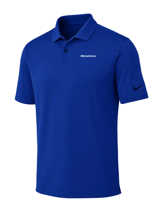 Nike Dark Royal Dri-FIT Vapor Polo w/RehabVisions Logo