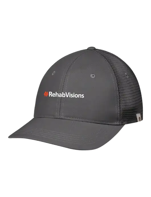 Carhartt Dark Grey Trucker Rugged Pro Series Cap w/RehabVisions Logo