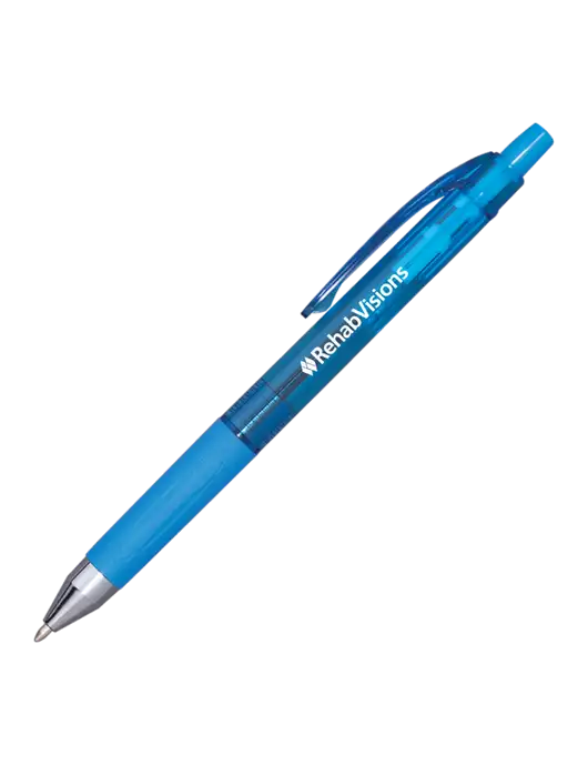 Translucent Blue Tint Pen - Blue Ink w/RehabVisions Logo