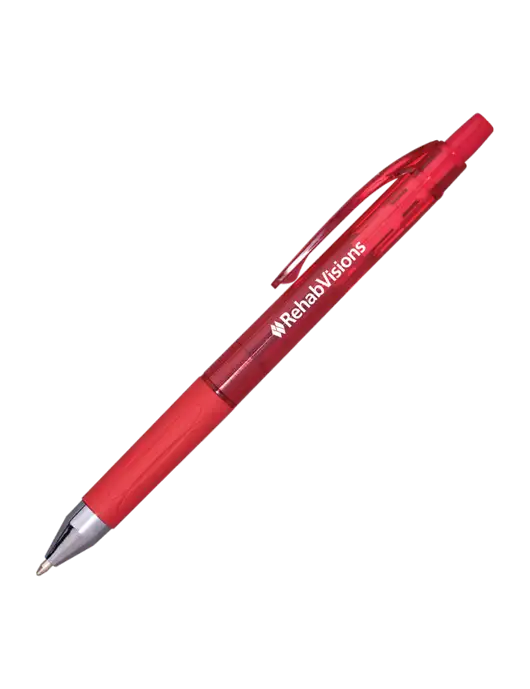 Translucent Red Tint Pen - Red Ink w/RehabVisions Logo