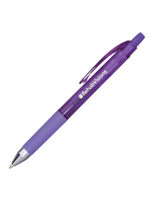 Translucent Purple Tint Pen - Purple Ink w/RehabVisions Logo