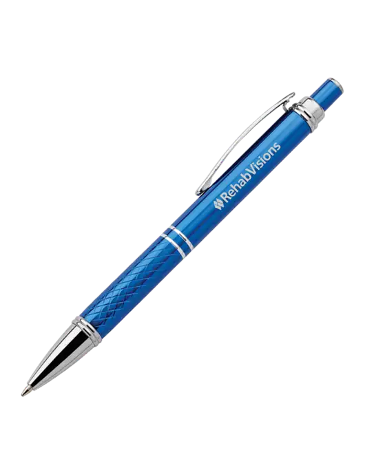 Royal Stellar Scribe Pen - Black Ink w/RehabVisions Logo