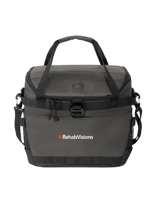 OGIO Dark Grey Sprint 24-Pack Cooler w/RehabVisions Logo