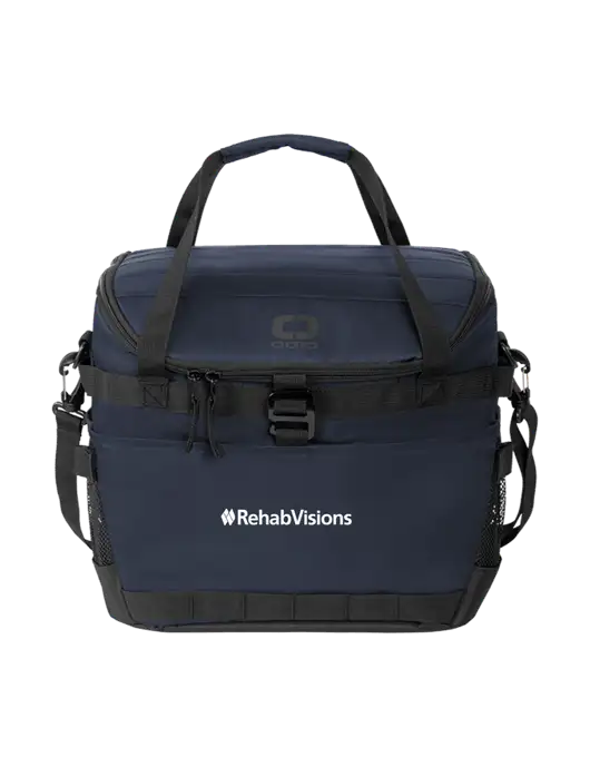 OGIO Navy Sprint 24-Pack Cooler w/RehabVisions Logo