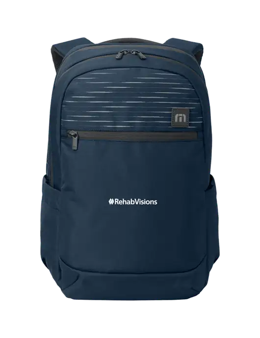 TravisMathew Navy Approach Backpack w/RehabVisions Logo