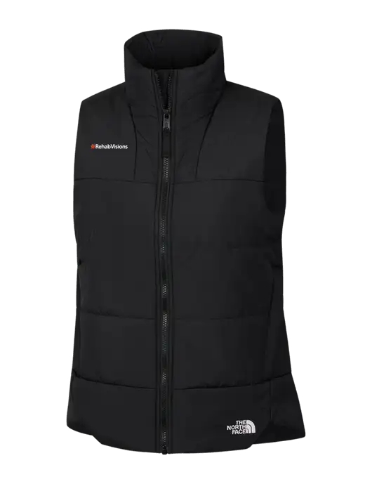 The North Face Womens Black Everyday Insulated Vest w/RehabVisions Logo