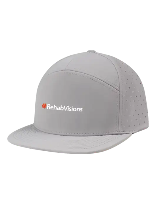 Richardson Light Grey Cannon Cap w/RehabVisions Logo