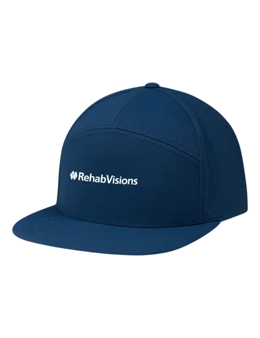 Richardson Light Navy Cannon Cap w/RehabVisions Logo