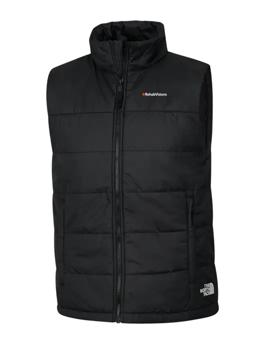 The North Face Black Everyday Insulated Vest w/RehabVisions Logo