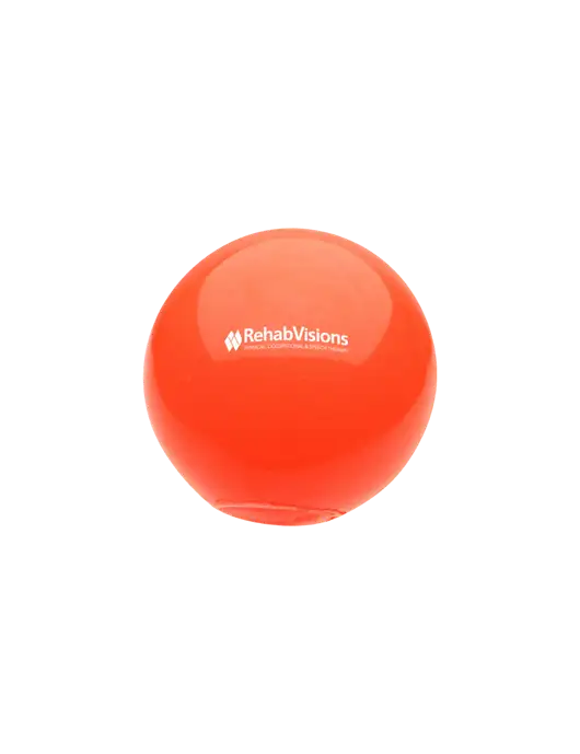 Light Up Red Bounce Ball w/RehabVisions Logo