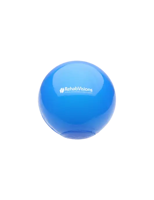 Light Up Light Royal Blue Bounce Ball w/RehabVisions Logo