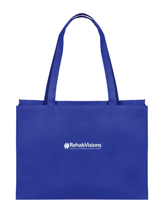 Eco Reusable Royal Tote w/RehabVisions Logo
