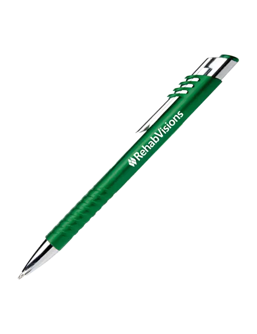 Schirhart Green Pen - Black Ink w/RehabVisions Logo