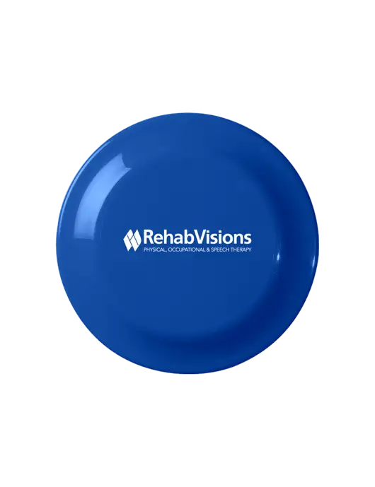 Fun Dark Royal Blue Flying Disc w/RehabVisions Logo