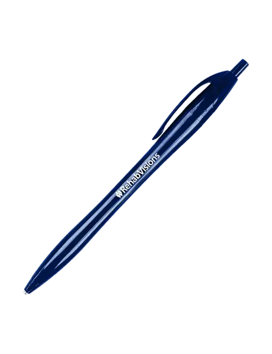 Novella Navy Solid Pen - Black Ink w/RehabVisions Logo
