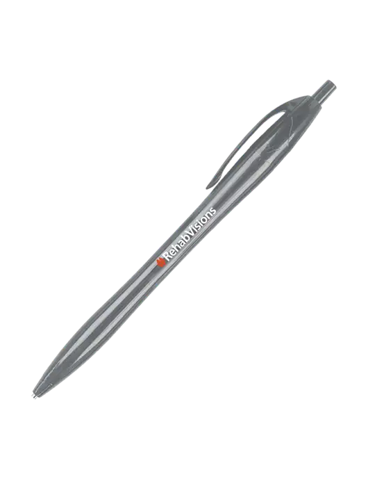 Novella Light Grey Solid Pen - Black Ink w/RehabVisions Logo