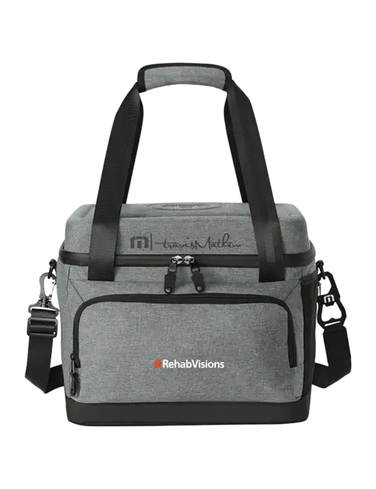 TravisMathew Medium Grey Heather Cruise 24-Can Cooler w/RehabVisions Logo