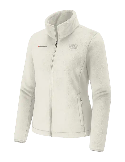 The North Face Womens Ivory Osito Fleece Jacket
 w/RehabVisions Logo
