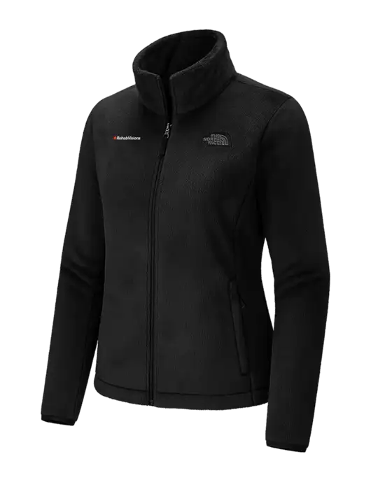 The North Face Womens Black Osito Fleece Jacket
 w/RehabVisions Logo