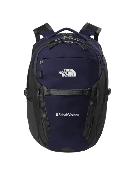 The North Face 31L Royal Arch Navy Backpack w/RehabVisions Logo