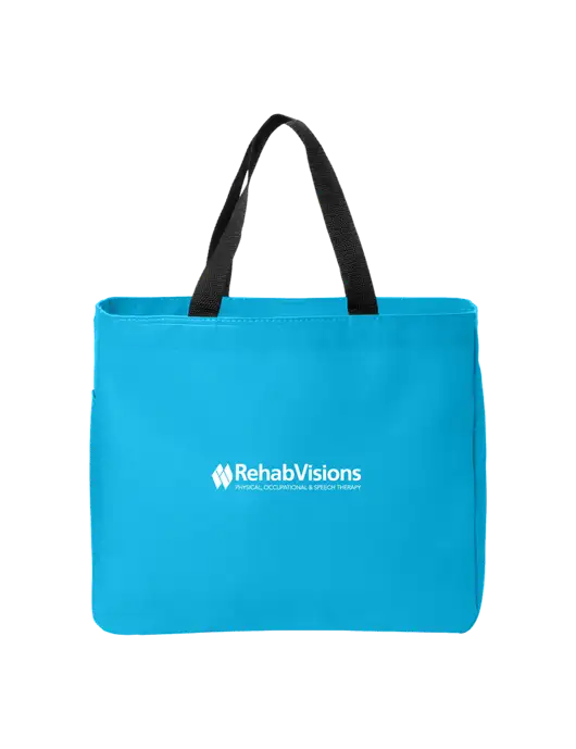 Essential Light Sapphire Tote w/RehabVisions Logo