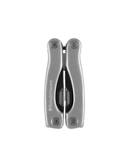 EverReady  Metallic Silver Utility Tool w/RehabVisions Logo